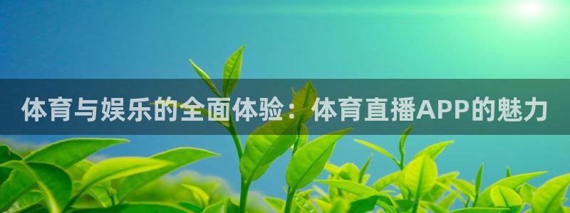 体育与娱乐的全面体验：体育直播APP的魅力