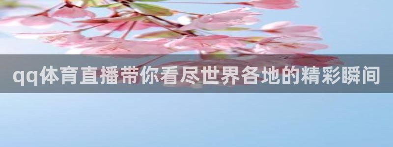 qq体育直播带你看尽世界各地的精彩瞬间