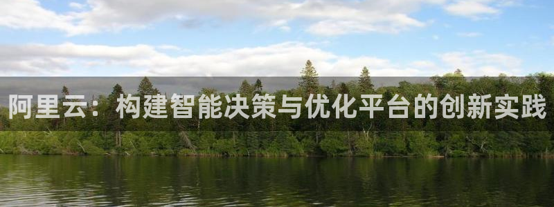 阿里云：构建智能决策与优化平台的创新实践