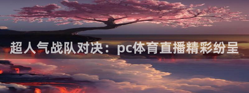 超人气战队对决：pc体育直播精彩纷呈