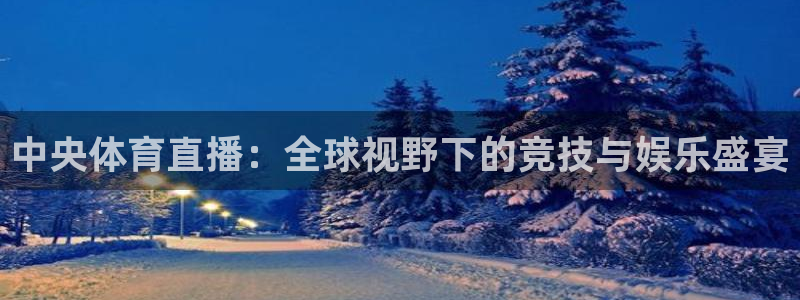 中央体育直播：全球视野下的竞技与娱乐盛宴
